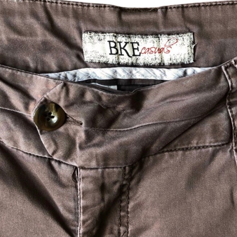 BKE Casuals Mollie Bootcut Pants Brown Size 30